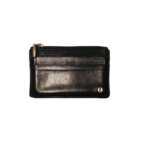 Unisex Black leather Waterford credit card & change wallet - Picture 14 of 14